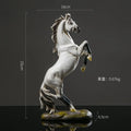 Escultura de Cavalo em Resina