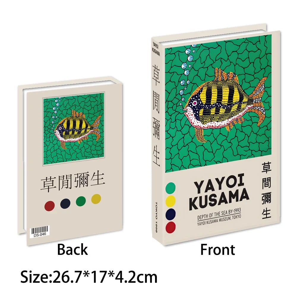 Caixa Decorativa de Livros Falsos com Fecho Magnético