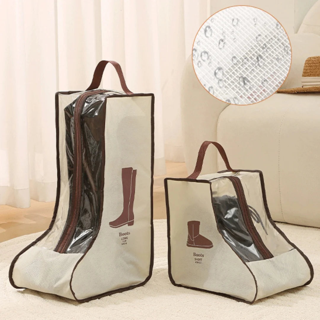 Bolsa Protetora para Botas com Visor Transparente