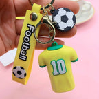 Nicho Moda Soccer Player Jersey Chaveiro, Futebol Vestuário Pingente, Bolsa Feminina, Chaveiro Do Carro, Favores Do Partido, Novo