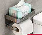Suporte de Papel Higiênico com Prateleira