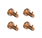 Conjunto de Acessórios para Banheiro em Aço Inoxidável Rose Gold