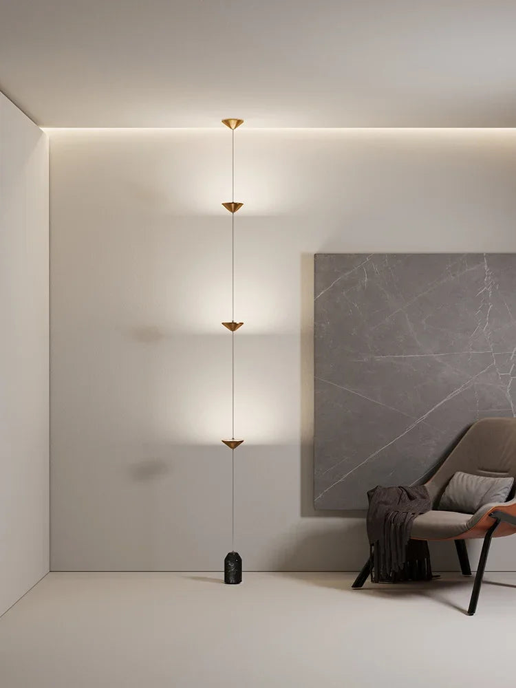 Tempo ampulheta lâmpada de assoalho luz pingente luxo ouro atmosfera luz sala estar sofá borda minimalista cabeceira luz neutra