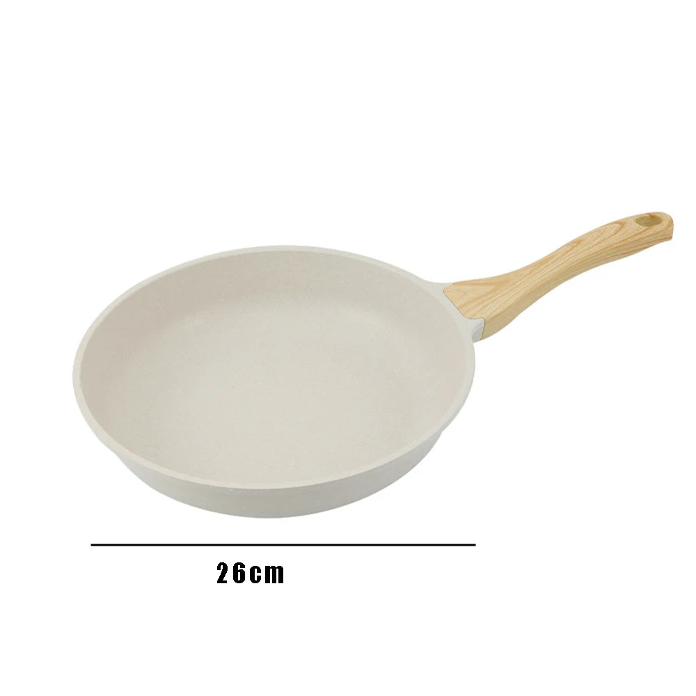 Panela Wok Antiaderente de Pedra Médica para Todos os Fogões