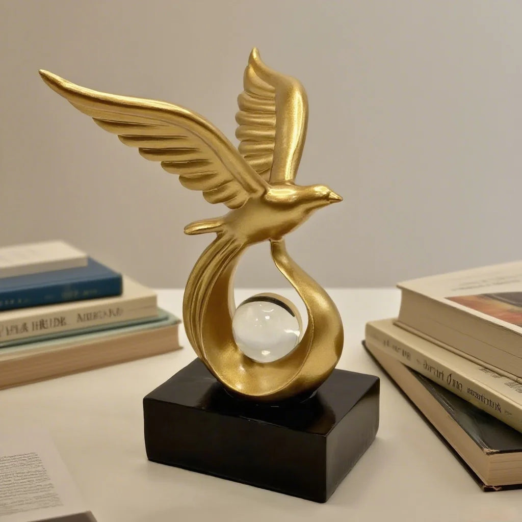 1pc acessível luxo high-end casa fortuna-améliorando ornamentos artesanato armário de vinho tv entrada moderno escritório sala de estar decorações