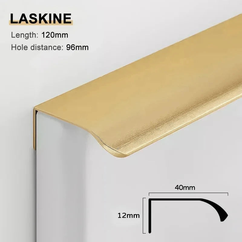 Puxadores Modernos em Alumínio para Móveis