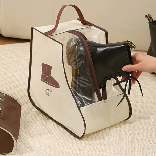 Bolsa Protetora para Botas com Visor Transparente