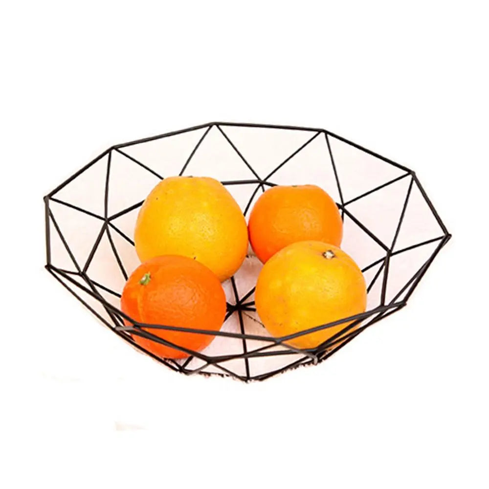 Cesta de frutas de ferro nórdico, preto, dourado, vários tamanhos, armazenamento doméstico, artigos diversos, placa de orragnização, metal, sala de estar