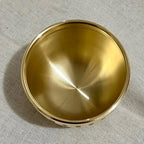 Tigela Decorativa Dourada Feng Shui em Cobre