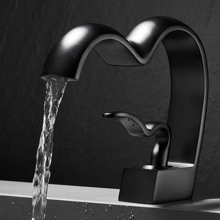 Torneira Cascata Contemporânea para Banheiro