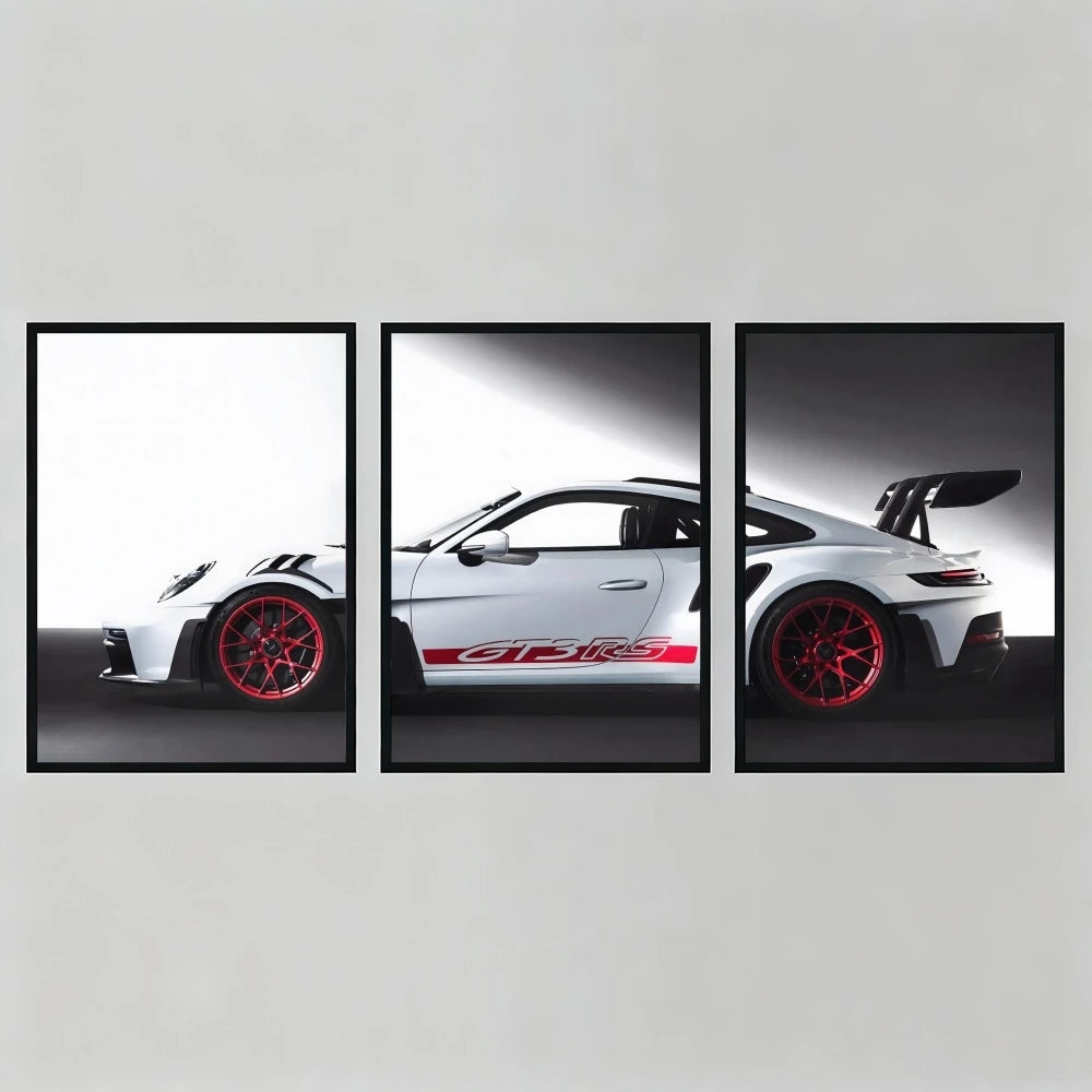 Quadro Esportivo GT3 RS em Canvas