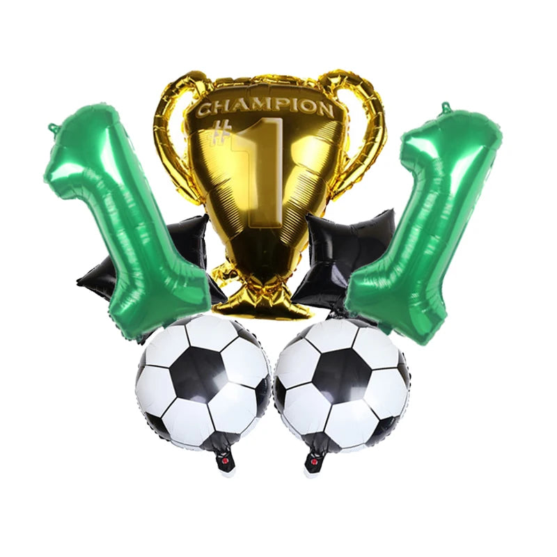 Balões de Decoração Futebol com Troféu