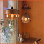 DINDALLED Nordic Modern Glass Pendant Light for Living Dining Room Bedroom Bedside Chandelier Lighting Fixture