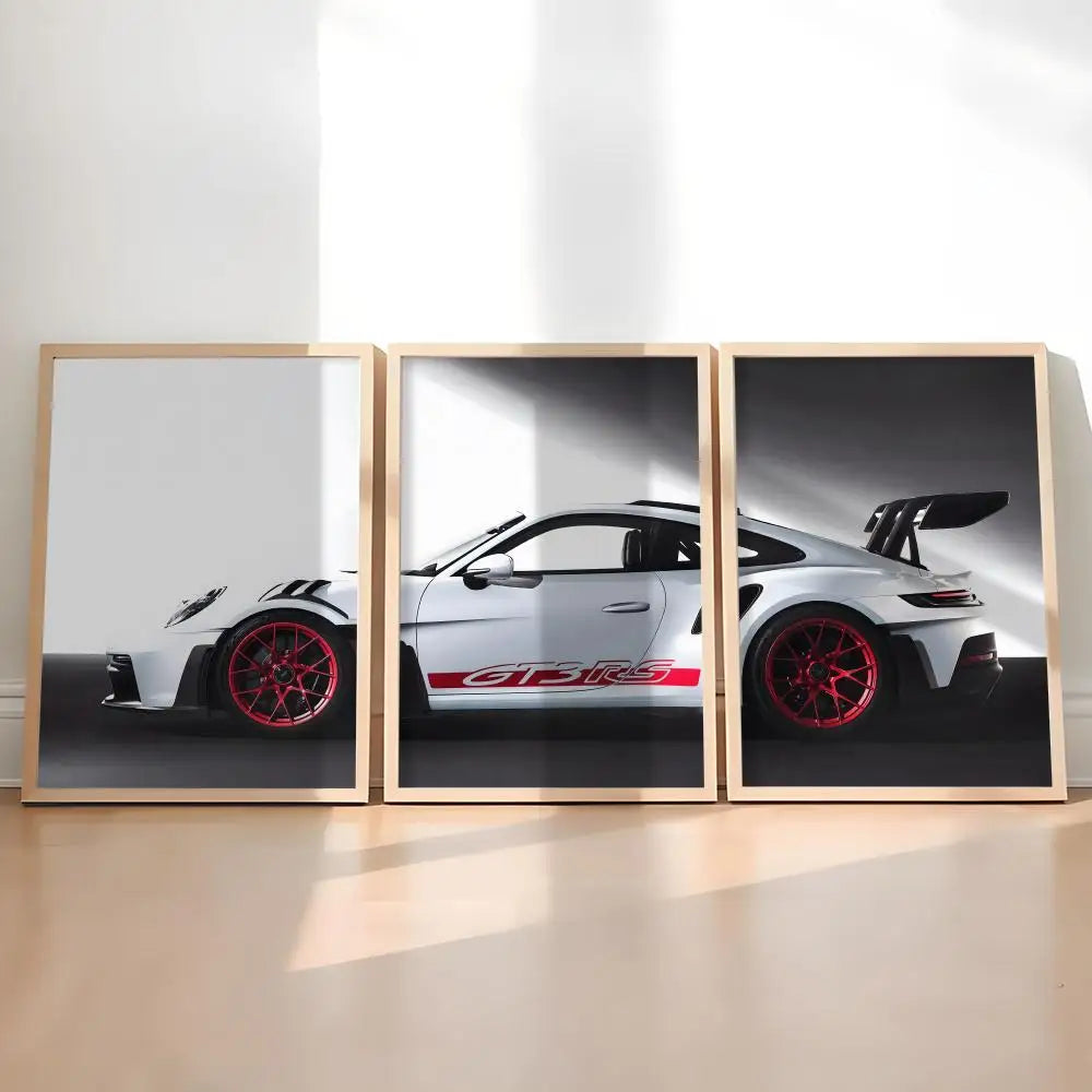 Quadro Esportivo GT3 RS em Canvas