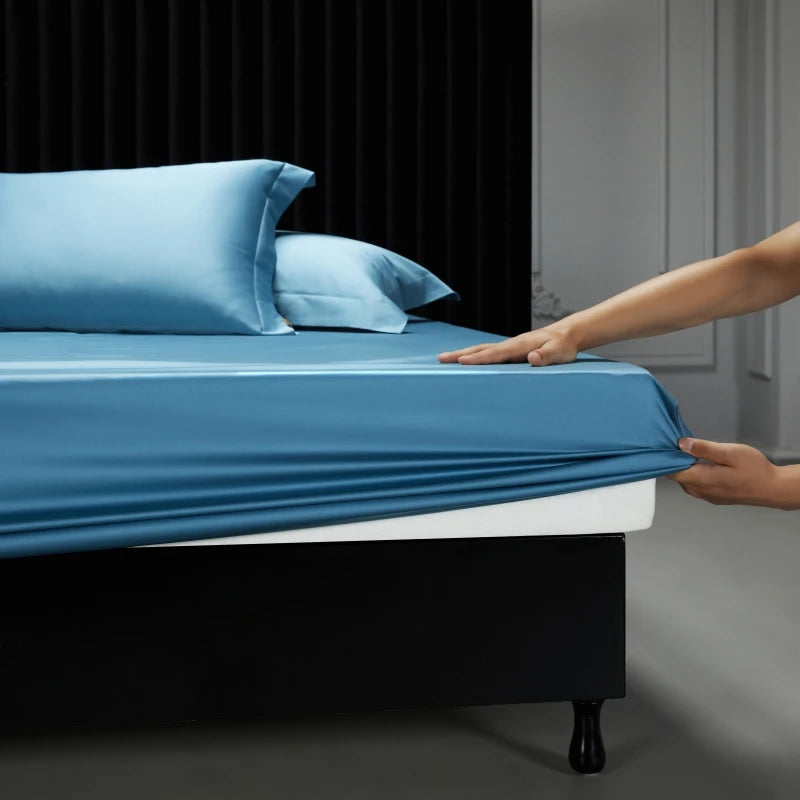 Lençol Ajustável de Algodão Egípcio 1000 Fios