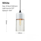 Luminária Pendente de Vidro Nordic Modern