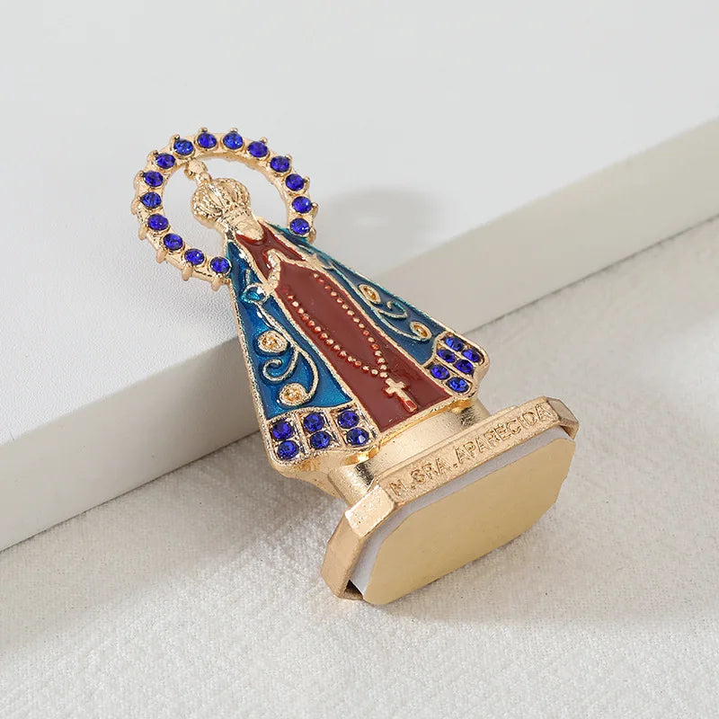 Estatuetas de N. Sra. Aparecida em Liga de Zinco