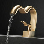 Torneira Cascata Contemporânea para Banheiro