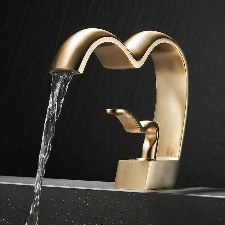 Torneira Cascata Contemporânea para Banheiro