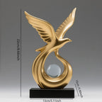 1pc acessível luxo high-end casa fortuna-améliorando ornamentos artesanato armário de vinho tv entrada moderno escritório sala de estar decorações