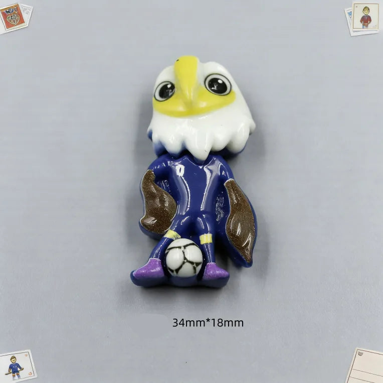 Miniaturas de Mascote da Copa 2026 em Resina