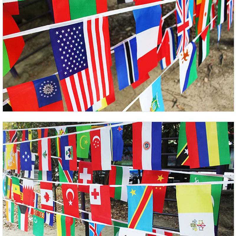 Xvggdg-bandeira nacional de 100/200 países, bandeira de 100/200 países, corda de 14x21cm, 20x30cm