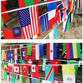 Xvggdg-bandeira nacional de 100/200 países, bandeira de 100/200 países, corda de 14x21cm, 20x30cm
