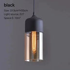 Luminária Pendente de Vidro Nordic Modern