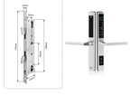 Fechadura Biométrica TTLock para Portas de Vidro