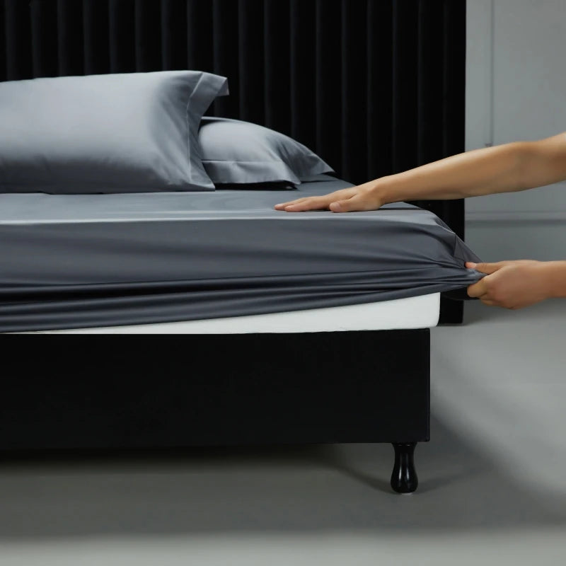 Lençol Ajustável de Algodão Egípcio 1000 Fios