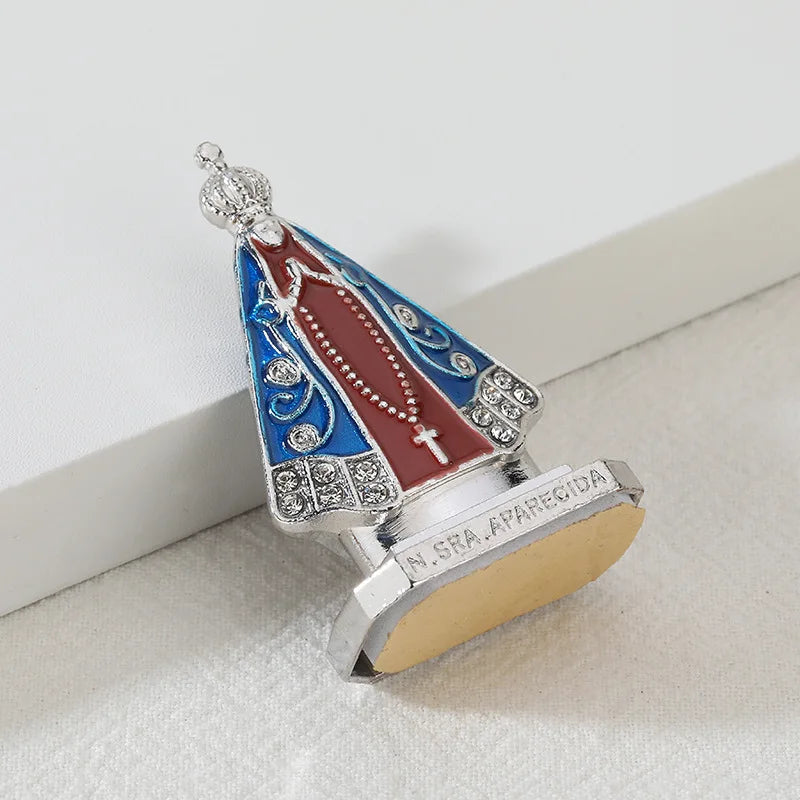 Estatuetas de N. Sra. Aparecida em Liga de Zinco
