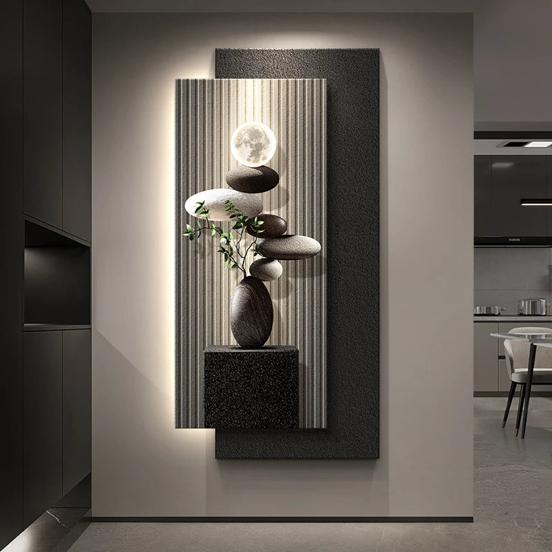 A sala do corredor é decorada com luz murais de luxo luz de parede led decorações para casa luz de parede arandela decoração de casa