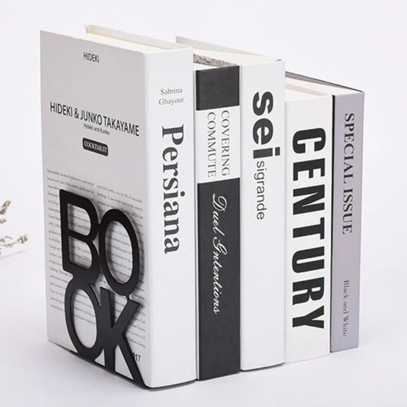 Aparador de Livros em Metal Antiderrapante