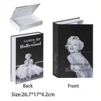 Caixa Decorativa de Livros Falsos com Fecho Magnético