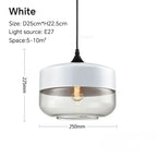 Luminária Pendente de Vidro Nordic Modern