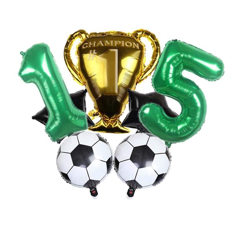 Balões de Decoração Futebol com Troféu