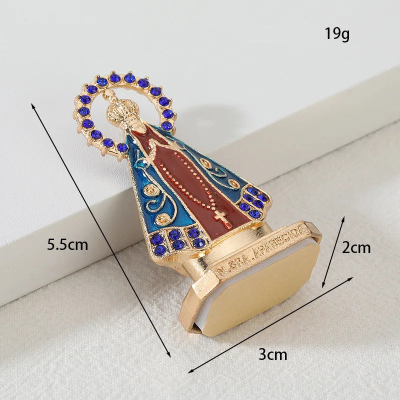 Oração para a cruz das estatuetas de liga de zinco, estatuetas de oração decoração do quarto acessórios do quarto decoração de casa