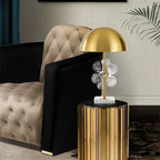 Luz de luxo criativo candeeiro mesa cristal colorido transparente quarto estudo candeeiro mesa pós moderna decoração do quarto