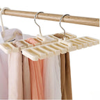 1-12 pçs multifuncional cinto organizador pendurado gravata rack cinto cabide roupas rack organizador gravata rack casa armário organizador