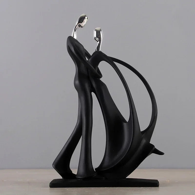 Estatuetas de Dança em Resina
