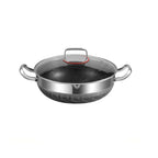 Panela de Aço Inoxidável 316 com Fundo Antiaderente