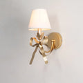 Moderno simples luz de luxo e14 bowknot lâmpada parede sala estar quarto menina princesa crianças luzes do quarto
