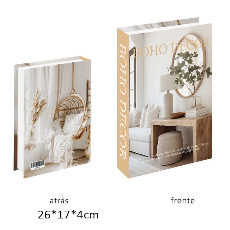 Caixa de Armazenamento Decorativa Luxo