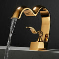 Torneira Cascata Contemporânea para Banheiro