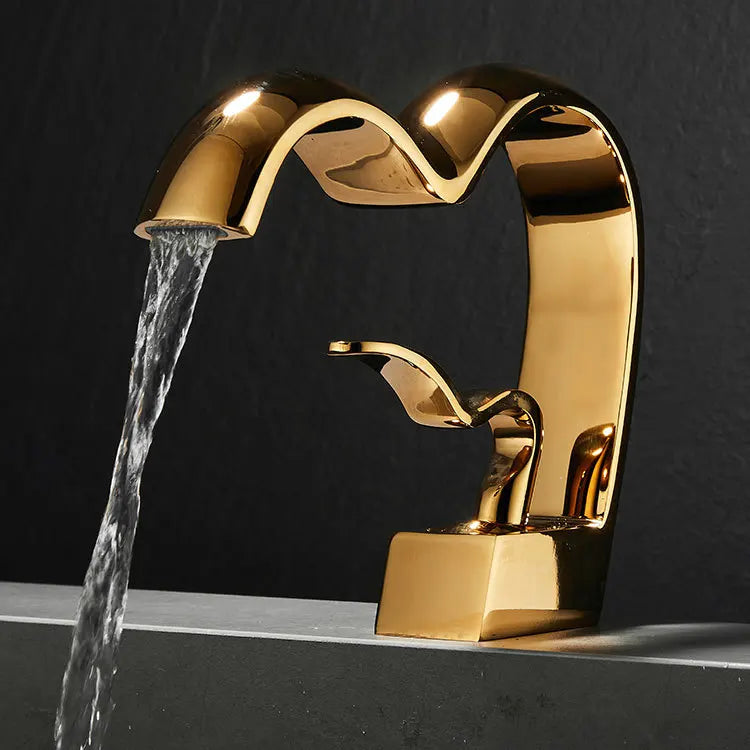 Torneira Cascata Contemporânea para Banheiro