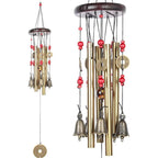 Sino dos Ventos Decorativo em Metal e Madeira