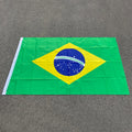 90 + 150cm 60*90cm tamanho grande bandeira do brasil pendurado poliéster impressão digital brasil bandeira brasileira para celebração