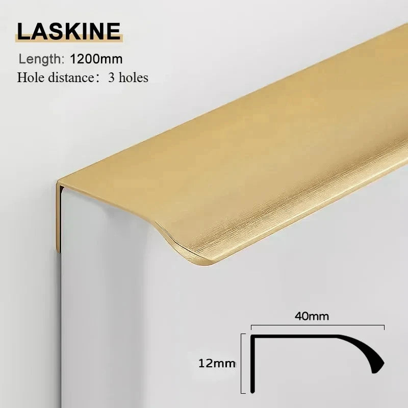 Puxadores Modernos em Alumínio para Móveis