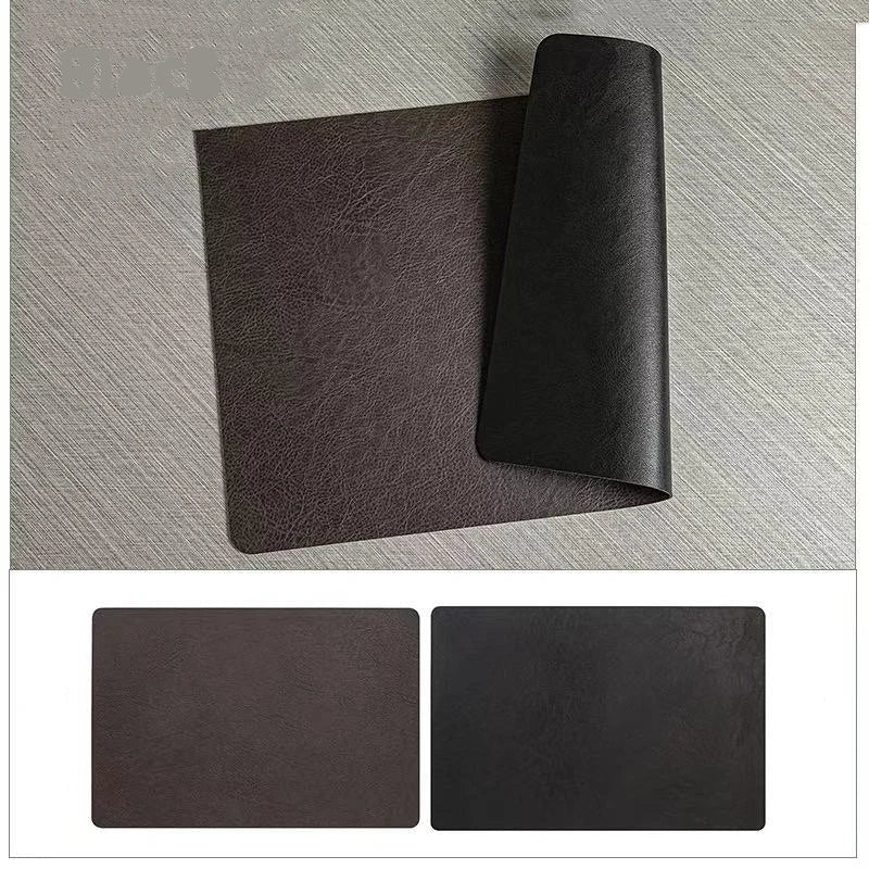 Conjunto de Jogos Americanos de Couro PU