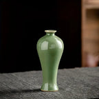 Vaso de Cerâmica Verde Elegante